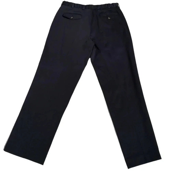 L.L.Bean Comfort Waist Dark Blue Mens Pants Size 38 - Picture 3 of 12